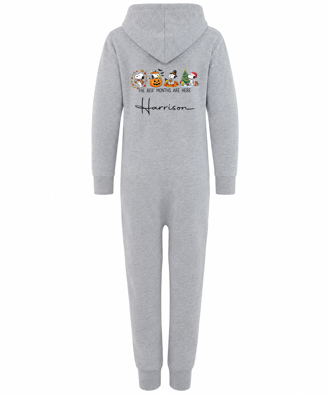 Personalised Children’s Hooded Onesie - Various designs & Colours