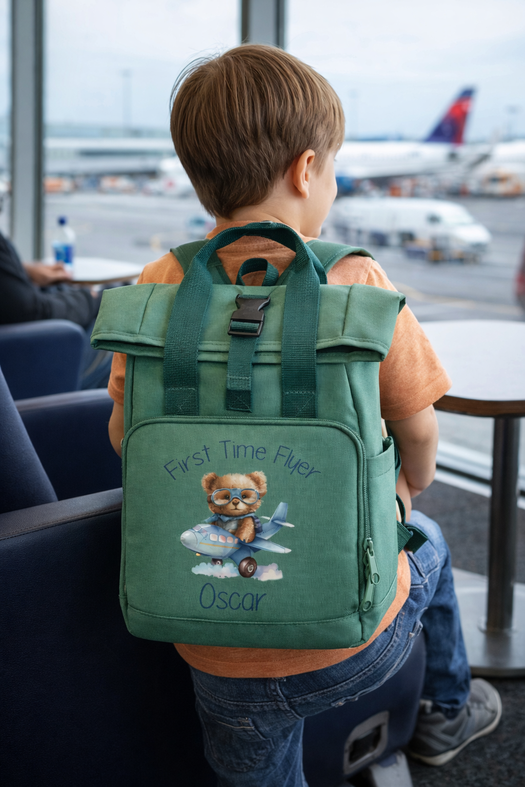 designer mini backpack uk First Time Flyer personalised Twin Handle Roll-Top blue design I Tested JanSport Backpack Color:Medium/Fast speed