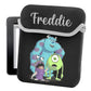 Personalised reversible ipad/tablet sleeve storage case Monsters Inc