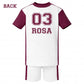 Kids personalised Sports short & T-shirt set