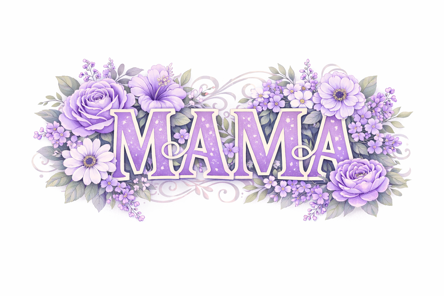 Adults personalised t-shirt Mama, Granny
