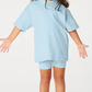 D3 Kids Personalised Cycle short summer t-shirt set