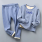 Stripey personalised kids lounge set / pyjamas