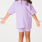 D3 Kids Personalised Cycle short summer t-shirt set