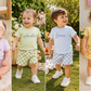Check Short & T-shirt personalised kids summer set