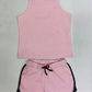 Summer Strap top & Short personalised embroidered watermelon Kids Set