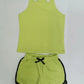 Summer Strap top & Short personalised embroidered watermelon Kids Set