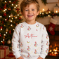 Penguin print personalised christmas jumper