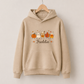 Autumn hoodie personalised with name