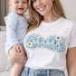 Adults personalised t-shirt Mama, Granny
