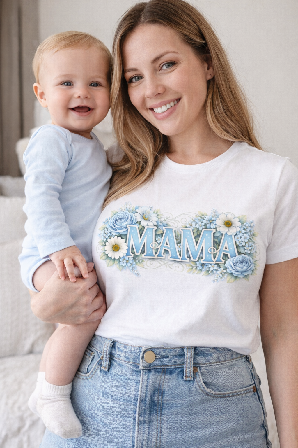 Adults personalised t-shirt Mama, Granny
