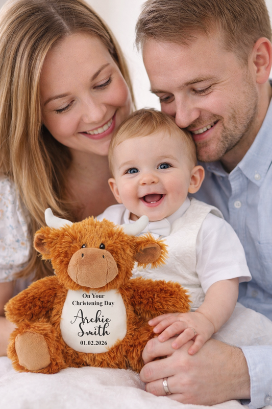 SnuggleMe Personalised Teddy - 19cm SELECT CHARACTER & DESIGN