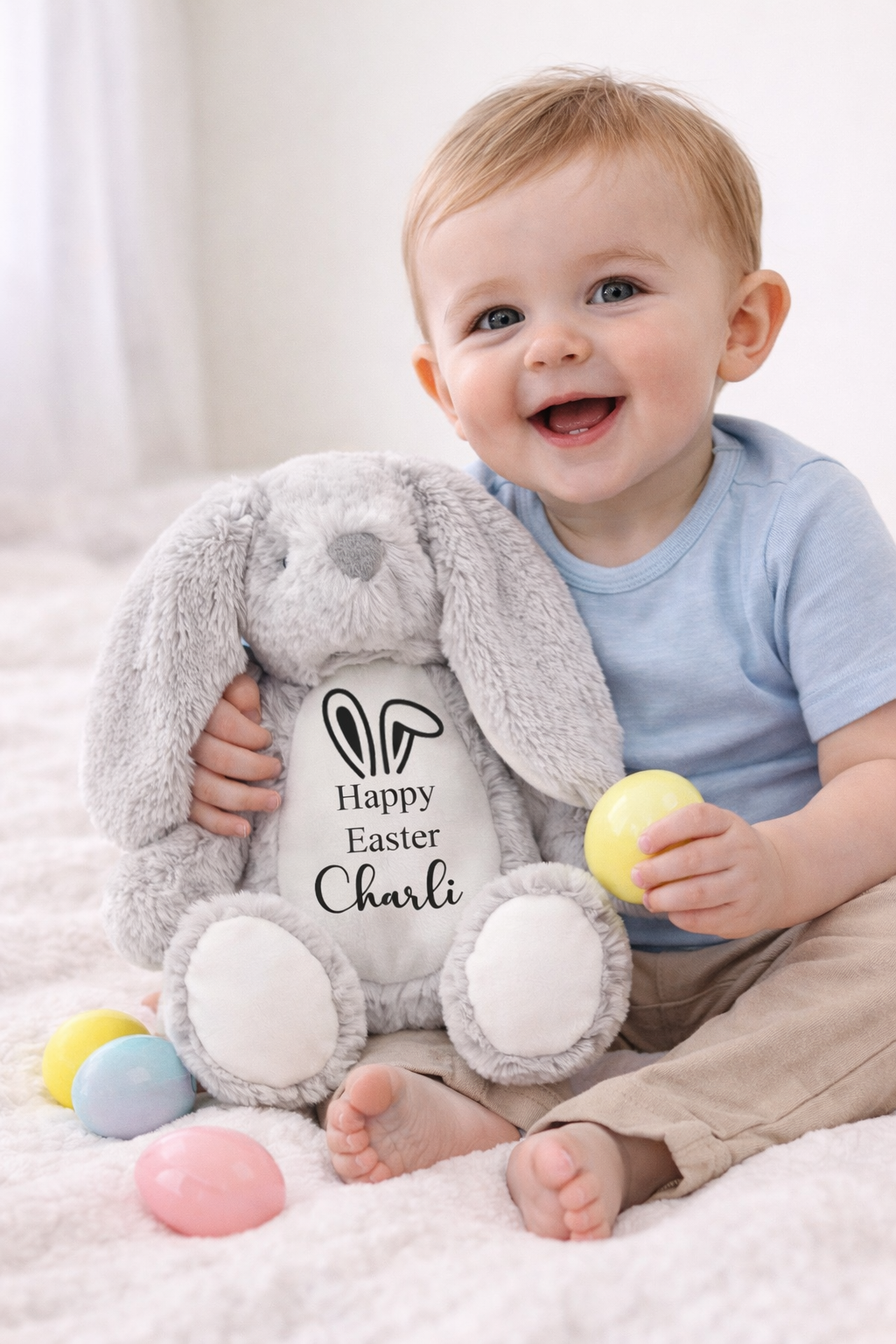 SnuggleMe Personalised Teddy - 19cm SELECT CHARACTER & DESIGN