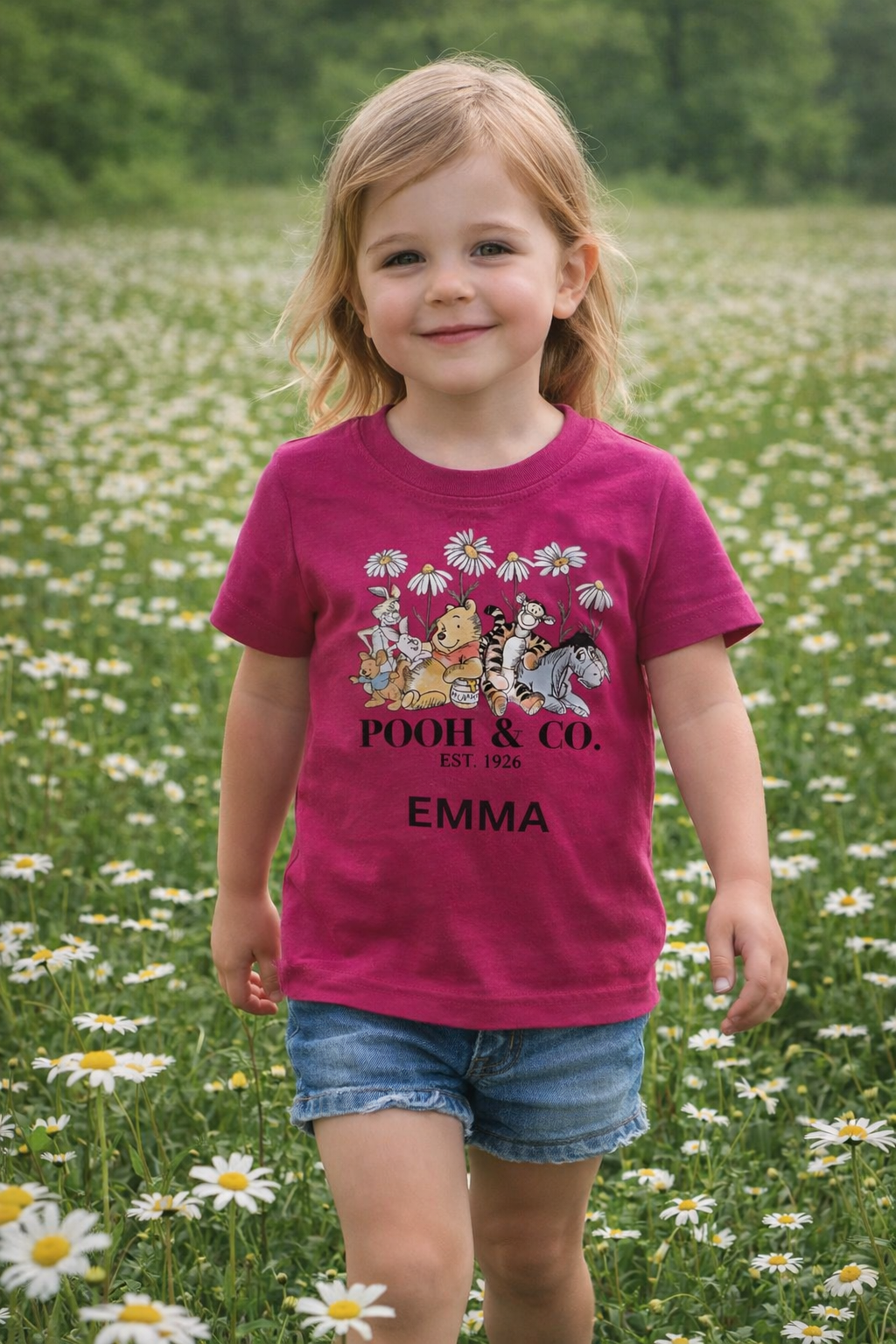 Winnie & Friends Personalised Kids T-Shirt