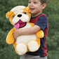 Bull Dog Personalised Teddy