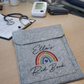 Personalised Child Health Record folder - Rainbow Design