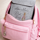 Personalised Child Health Record folder - Pink Bunny