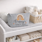 Nappy and Wipes storage bag with Rainbow