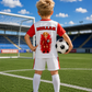 Sports short & T-shirt personalised kids character set
