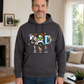 Dad Toy story Fathers Day personalised Adults Hoodie