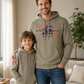 Super Dad Fathers Day personalised Adults Hoodie