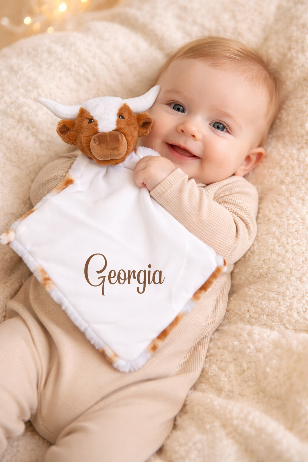 Texas Longhorn Cubbies Comforter