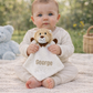 Lion Personalised baby comforter blanket