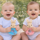 Peter Rabbit & Flopsy Bunny Plush Ring Rattles