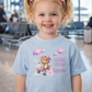 Mini Flyer personalised t-shirt pink design - various colour tops