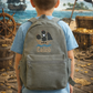 Personalised children's backpack Pirate ship design
