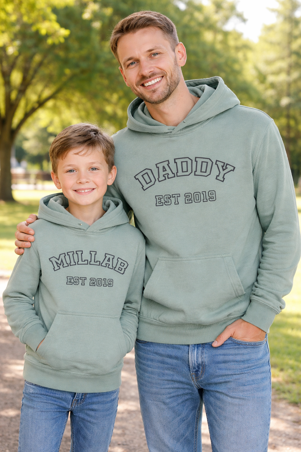 Mini Varsity personalised hoodie