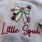 Large Autumn Bow Kids personalised sweater