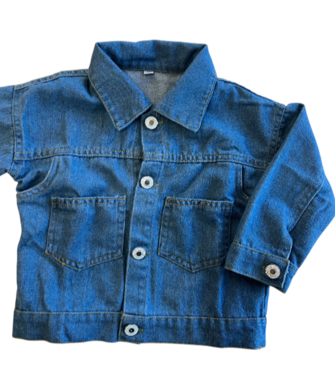 Kids' personalised Denim Jacket - Ears & bow design