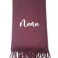 Ladies Mama Nana Personalised scarf