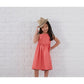 Cherry Kids personalised strappy summer dress