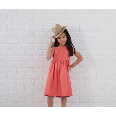 Cherry Kids personalised strappy summer dress