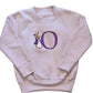 Pastel Colours Personalised Kids Jumper Initial & Rabbit - Various Colours