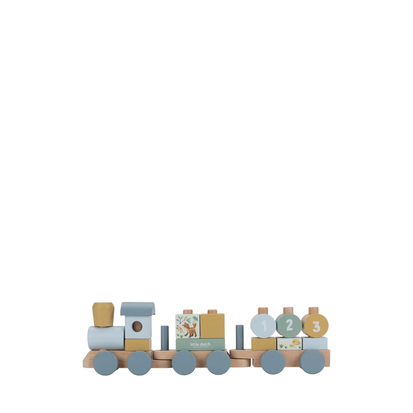 Stacking Train Forest Friends by Little Dutch