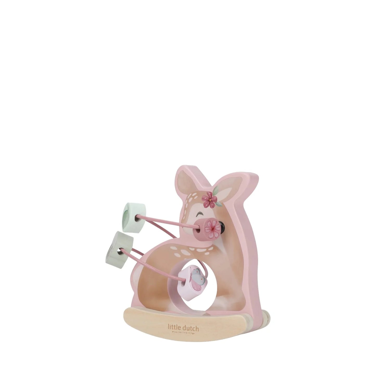Deer Wooden wobble animal by Little Dutch