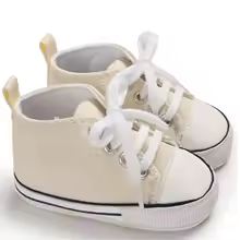 Canvas Prewalker personalised baby shoe trainer