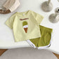 Summer Ice-cream personalised kids t-shirt & short set