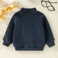 Navy Flece personalised kids toddler jacket