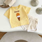 Summer Ice-cream personalised kids t-shirt & short set