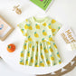 Personalised Lemon Print Dress