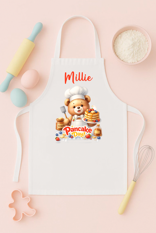 Pancake Personalised toddler apron