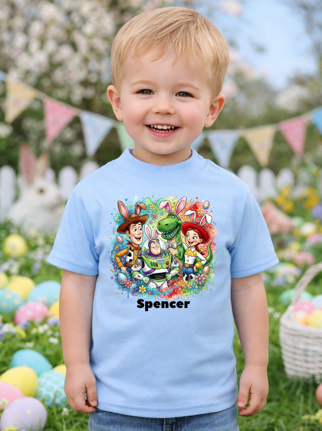 Toy Story personalised easter kids T-Shirt