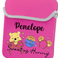 Personalised reversible ipad/tablet sleeve storage case Winnie The Pooh
