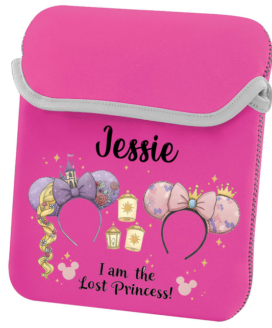 Personalised reversible ipad/tablet sleeve storage case  Headband design