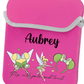 Personalised reversible ipad/tablet sleeve storage case Tink