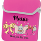 Personalised reversible ipad/tablet sleeve storage case Dumbo
